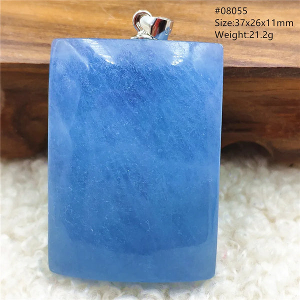 Blue Aquamarine Pendant-ToShay.org