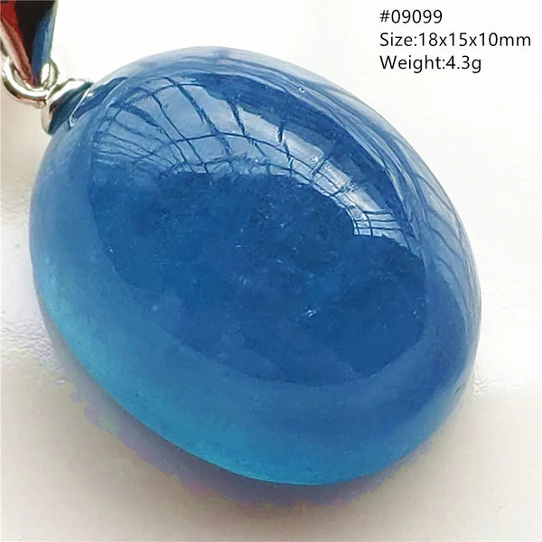 Blue Aquamarine Pendant-ToShay.org