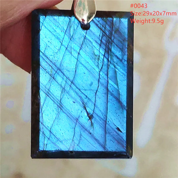 Blue Light Labradorite Pendant-ToShay.org