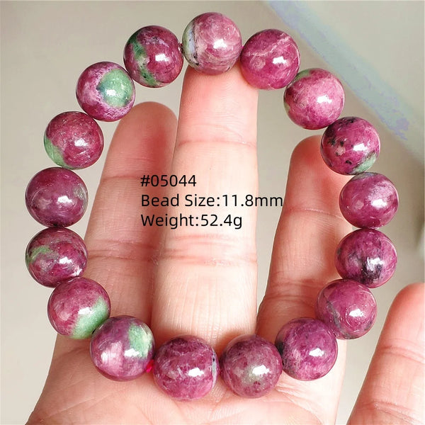 Red Ruby Zoisite Bracelet-ToShay.org
