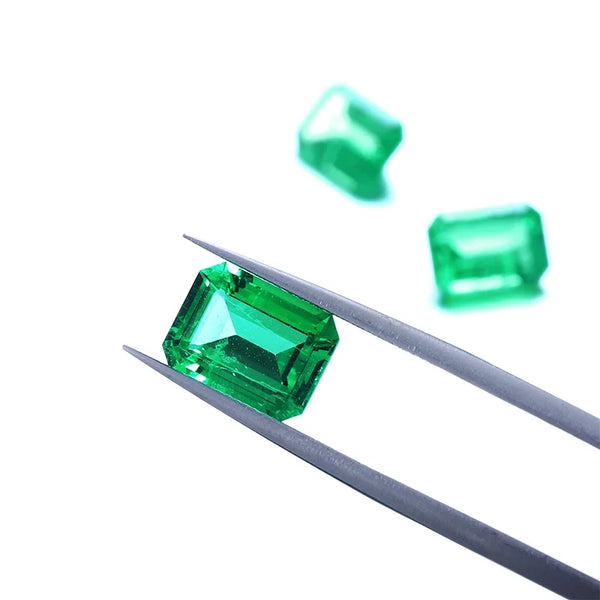 Green Crystal Cut Emerald-ToShay.org