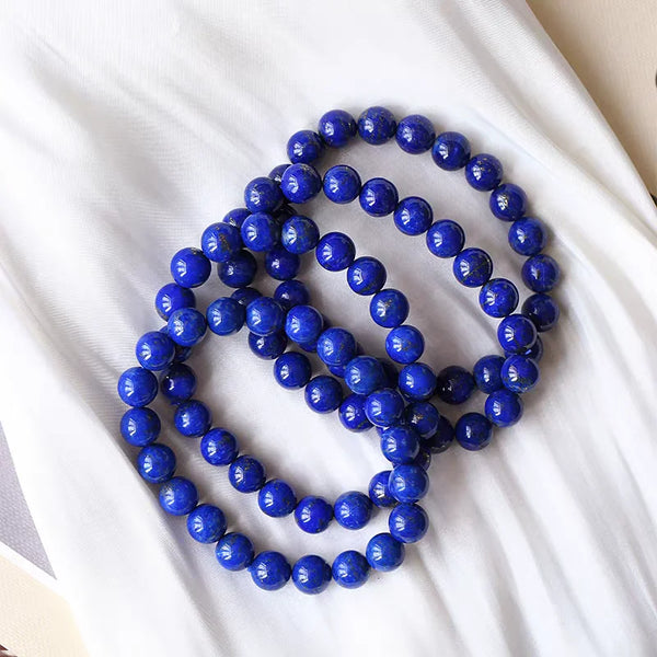 Blue Lapis Lazuli Bracelet-ToShay.org