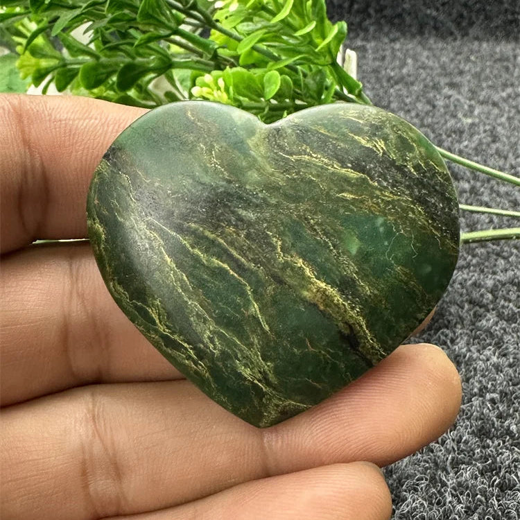Green Emerald Stone Heart-ToShay.org