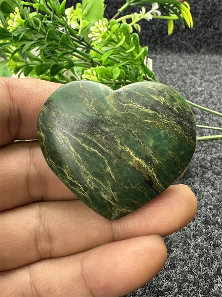 Green Emerald Stone Heart-ToShay.org