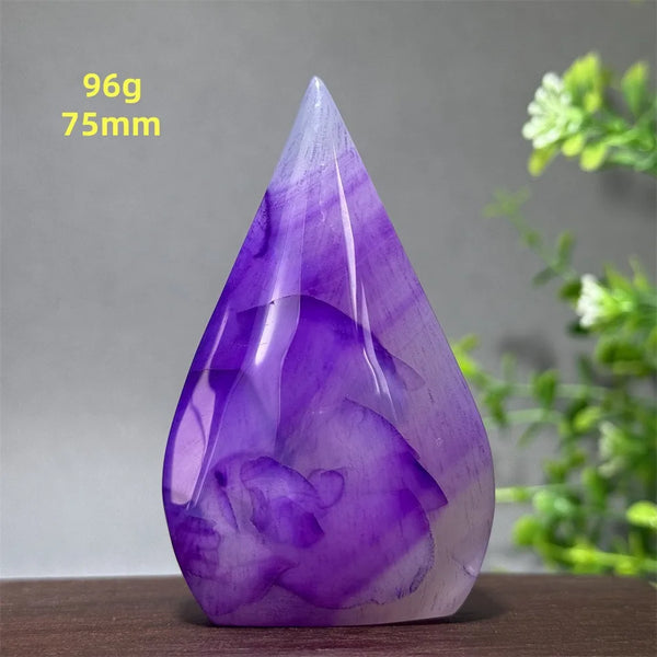 Purple Agate Torch-ToShay.org