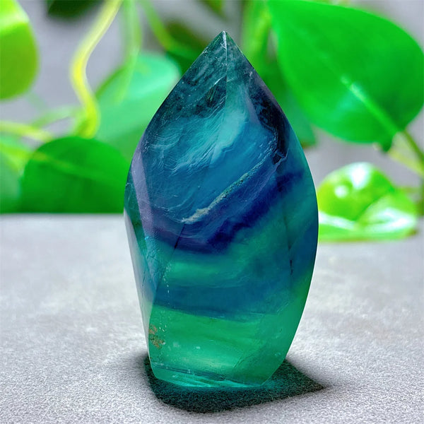 Rainbow Fluorite Flame-ToShay.org
