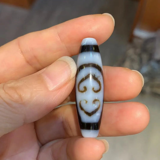 Tibetan Agate Dzi Beads-ToShay.org