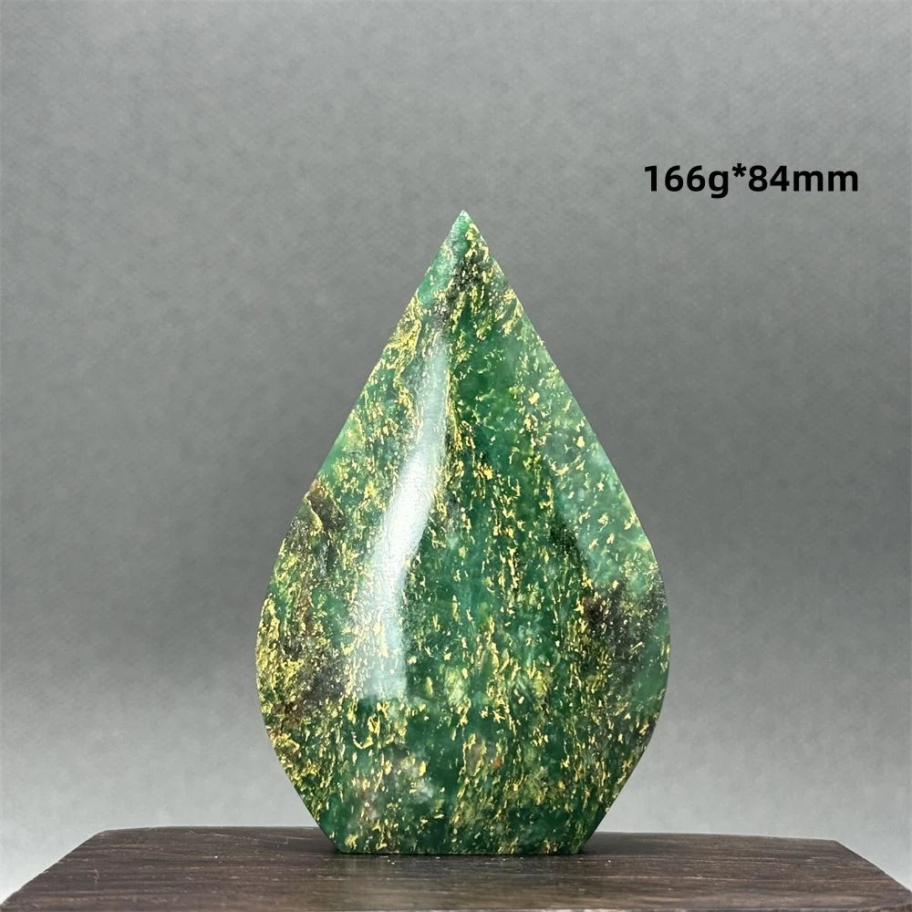 Green Emerald Jasper Torch-ToShay.org