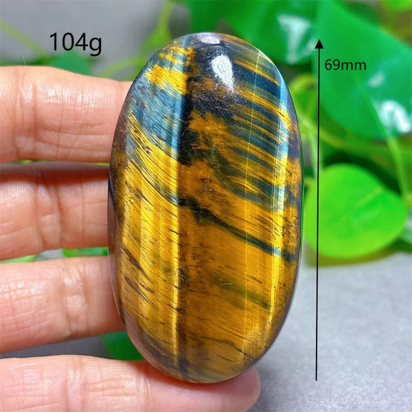 Blue Yellow Tiger Eye-ToShay.org