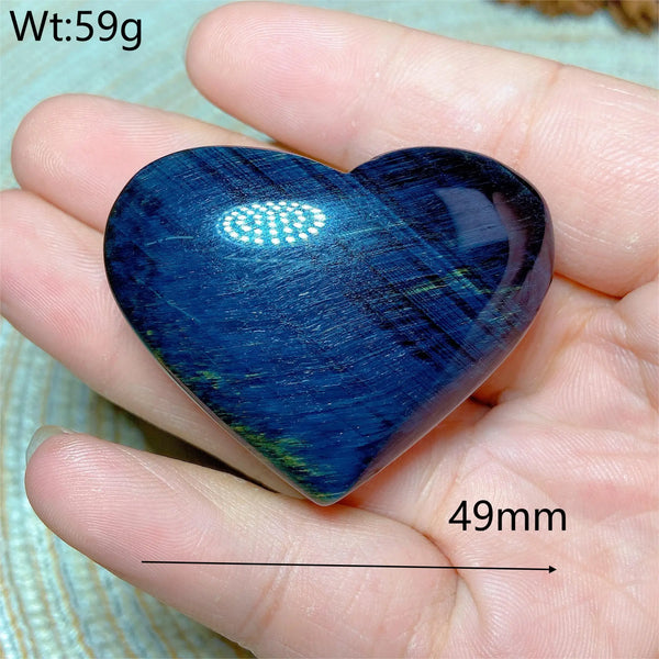 Blue Tiger Eye Heart-ToShay.org