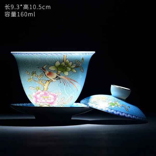 Gaiwan Ceramic Tea Bowls-ToShay.org