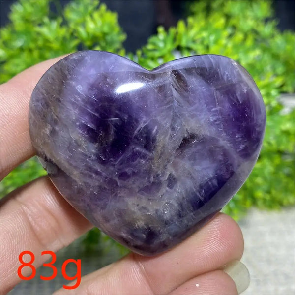 Purple Dream Amethyst Heart-ToShay.org