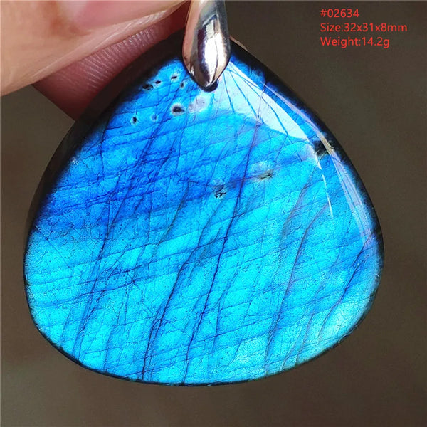 Blue Light Labradorite Pendant-ToShay.org