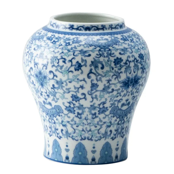 Blue White Ceramic Vase-ToShay.org