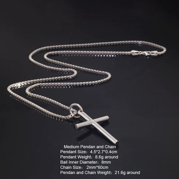 Silver Cross Pendant-ToShay.org