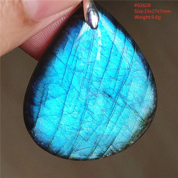 Blue Light Labradorite Pendant-ToShay.org