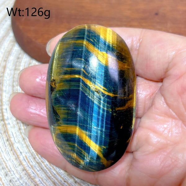 Blue Yellow Flash Tiger Eye-ToShay.org