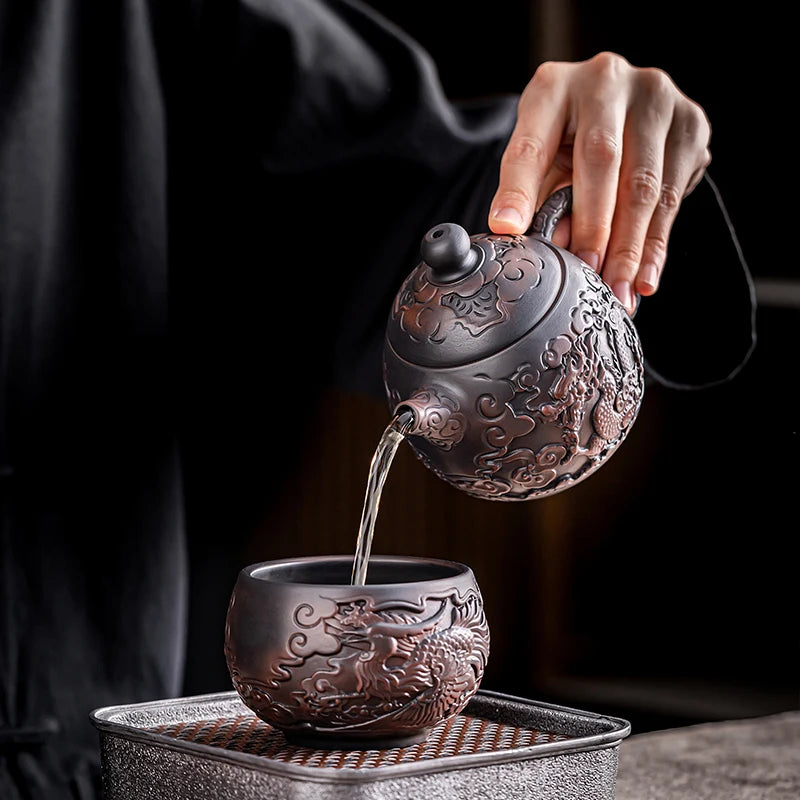 Dragon Clay Teapots-ToShay.org