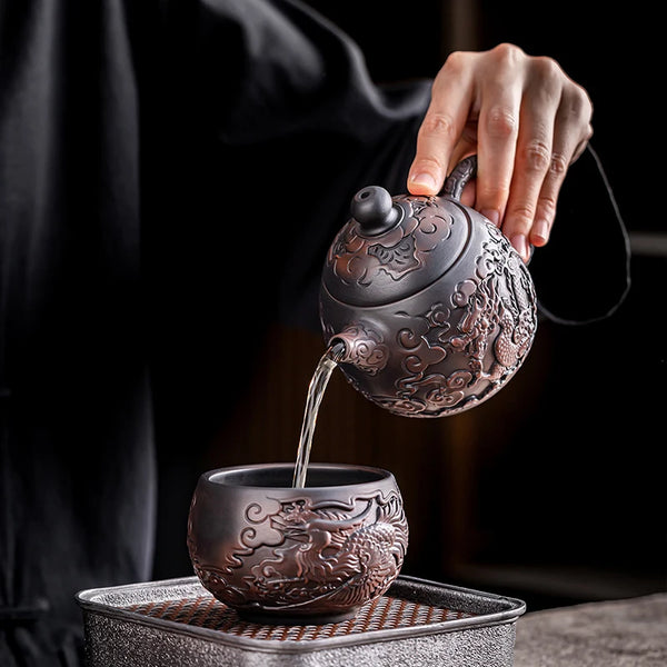 Dragon Clay Teapots-ToShay.org