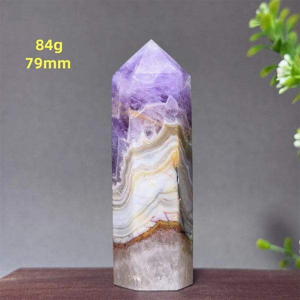 Purple Amethyst Wand-ToShay.org