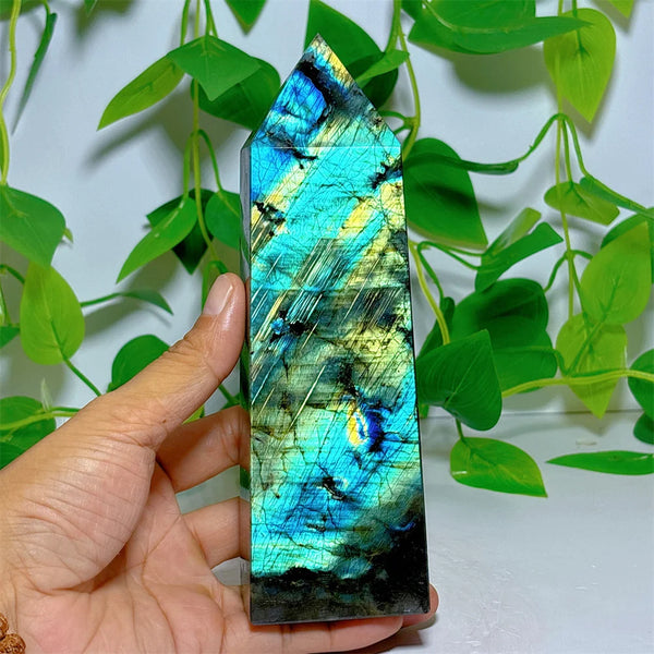 Blue Labradorite Tower-ToShay.org