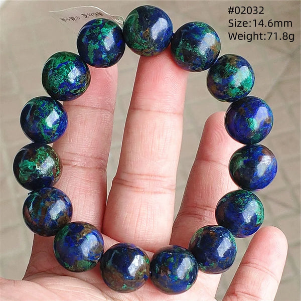 Blue Malachite Azurite Bracelet-ToShay.org