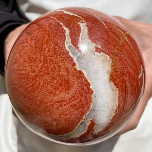 Red Jasper Ball-ToShay.org