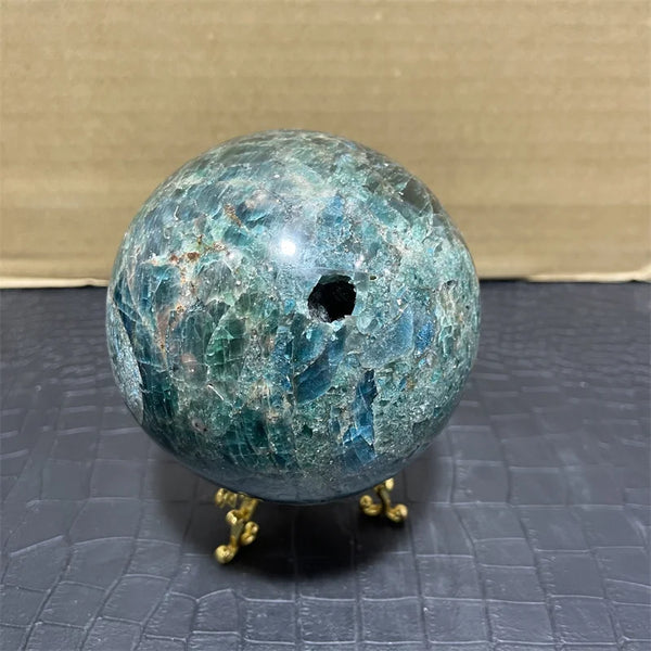 Blue Apatite Ball-ToShay.org