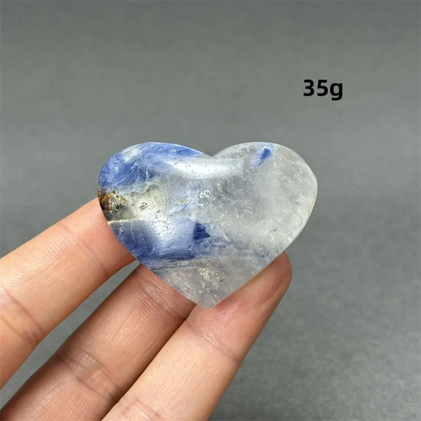 Blue Kyanite Heart-ToShay.org
