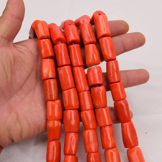 Orange Coral Beads-ToShay.org