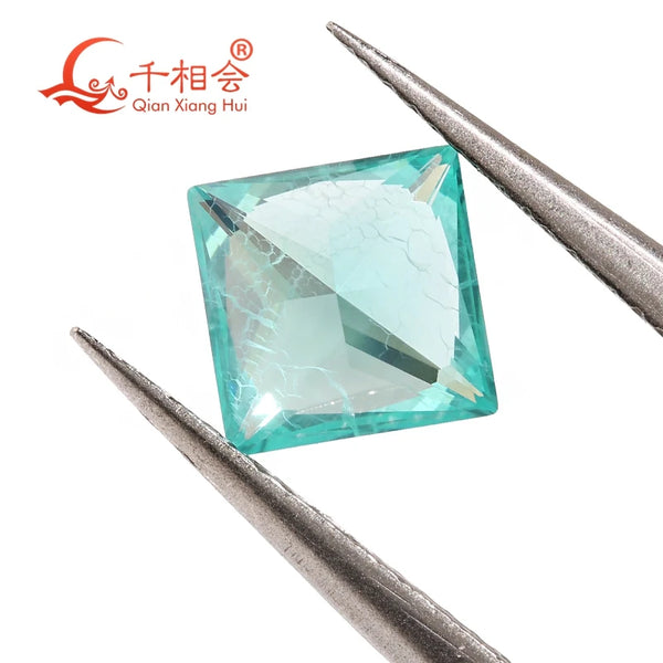 Blue Crystal Cut Paraiba-ToShay.org