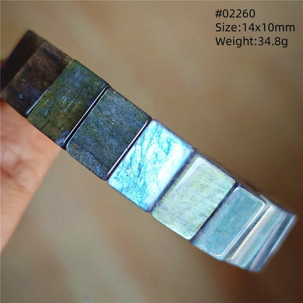 Blue Labradorite Bracelet-ToShay.org