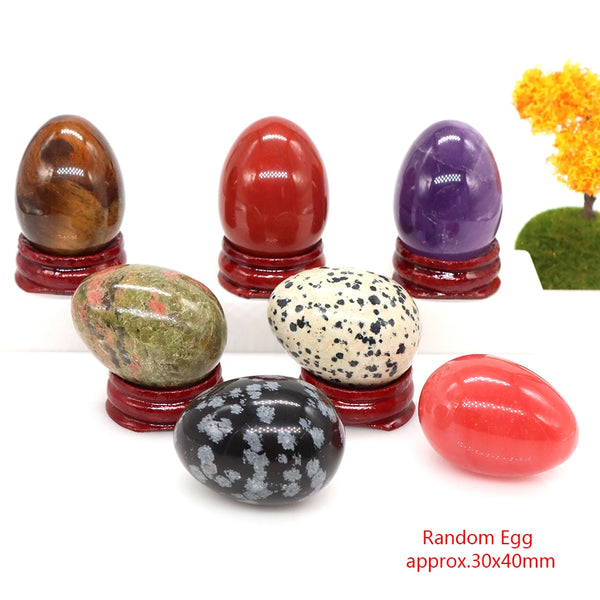 Mixed Gemstone Eggs-ToShay.org