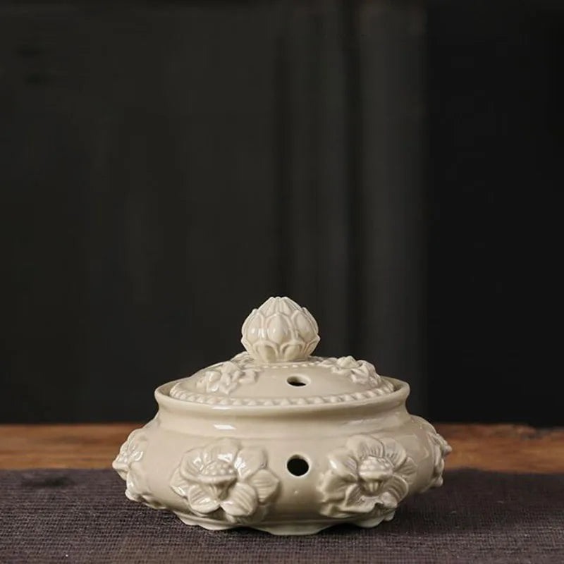 Lotus Coil Incense Holder-ToShay.org
