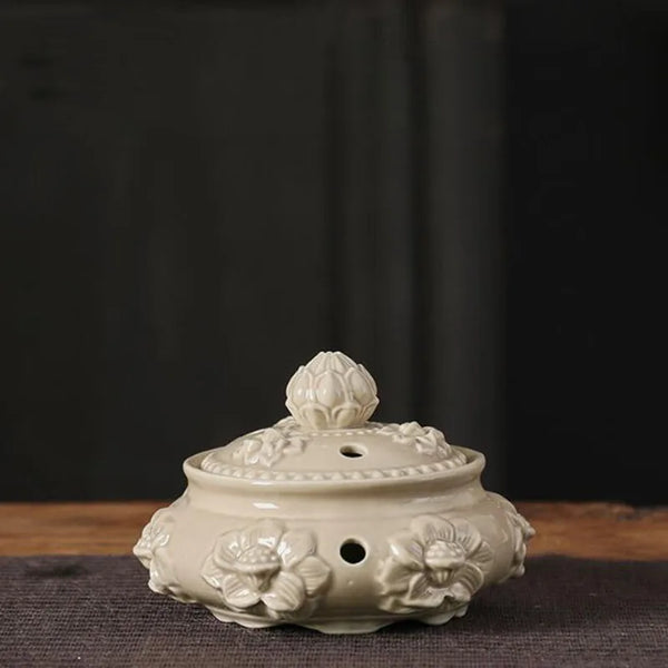 Lotus Coil Incense Holder-ToShay.org