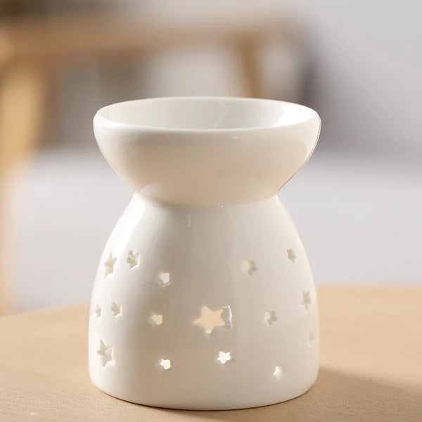 Hollow Ceramic Essential Oil Burner-ToShay.org