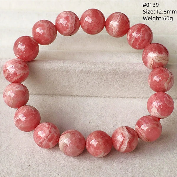 Red Rhodochrosite Bracelet-ToShay.org