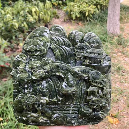 Green Jade Mountain Landscape-ToShay.org