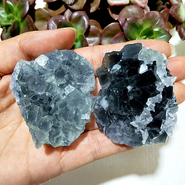 Blue Fluorite Crystal-ToShay.org