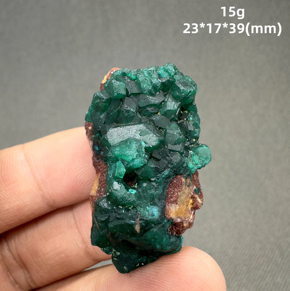 Green Dioptase Quartz-ToShay.org