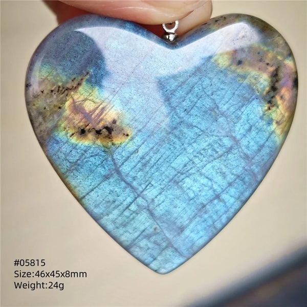 Blue Light Labradorite Pendant-ToShay.org