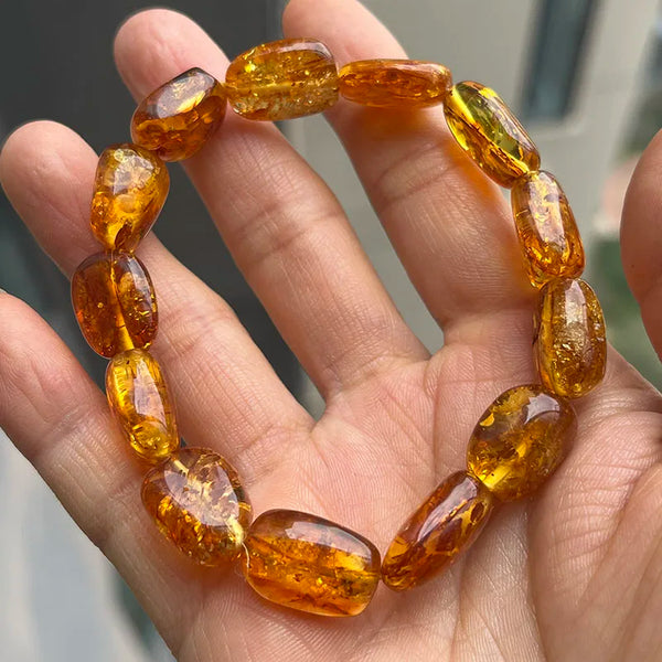 Yellow Amber Bracelets-ToShay.org