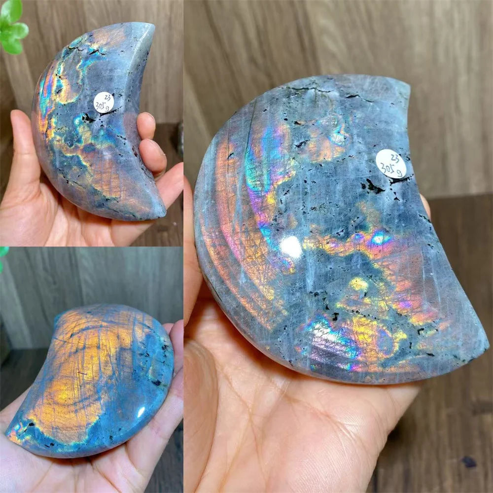 Purple Labradorite Moon-ToShay.org