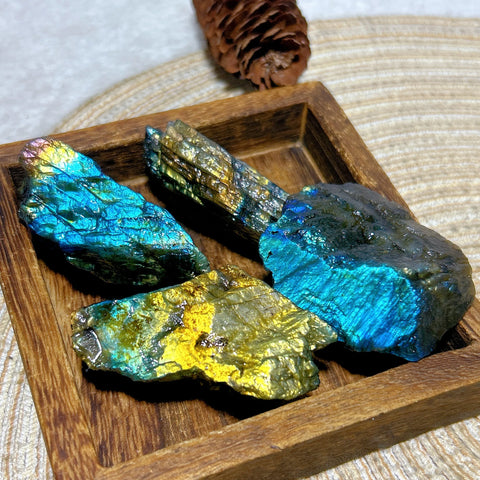 Blue Gold Flash Labradorite-ToShay.org