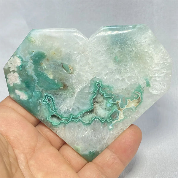 Green Cherry Blossom Agate-ToShay.org