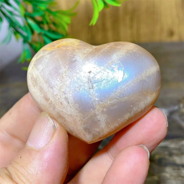 Orange Moonstone Heart-ToShay.org