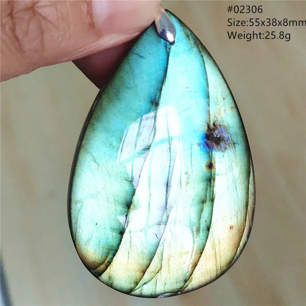 Blue Labradorite Pendant-ToShay.org