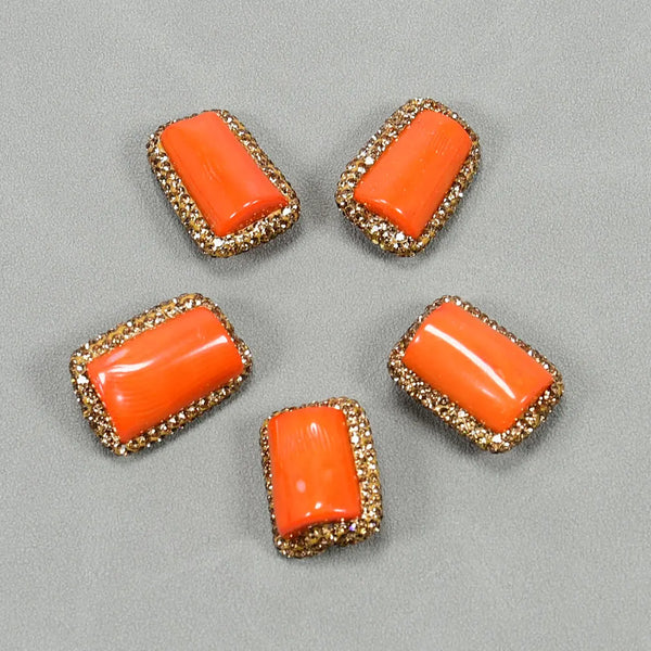 Orange Coral Beads-ToShay.org