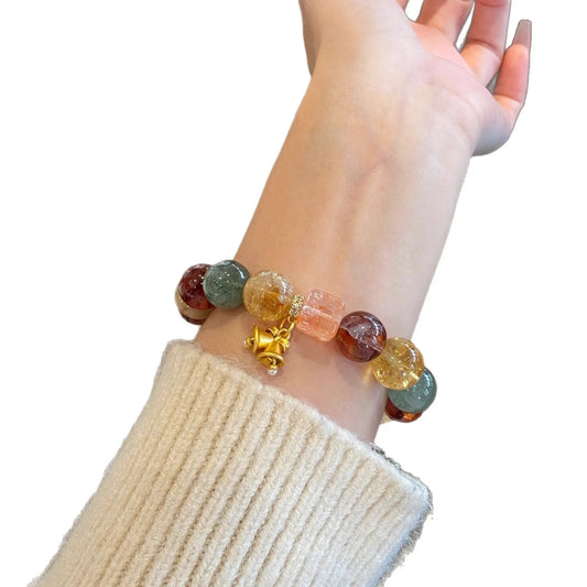 Mixed Crystal Quartz Bracelet-ToShay.org
