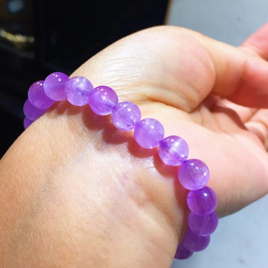 Purple Kunzite Bracelet-ToShay.org